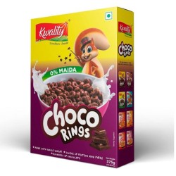 Corn Flakes Kwality Choco Rings – 375G