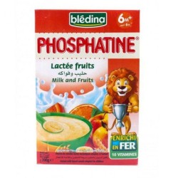 Blédina Phosphatine Lactée Fruits & Cereals – 200g